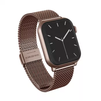 BURGA Metal Mesh Elegance correa para Apple Watch 38/40 mm oro rosa
