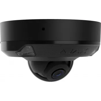 AJAX Cámara de red DomeCam Mini HL (8 MP/2,8 mm) negra