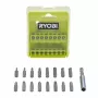Ryobi RAK17SD set de puntas para destornillador de 17 piezas