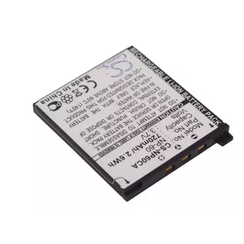 Batería recargable de Li-Ion CAMERON SINO NP-60 / NP60 para cámaras Casio Exilim