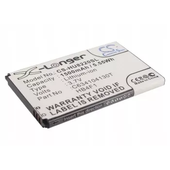 Batería de sustitución CAMERON SINO BL161 HB4F1 HWBAF1 BLT005 para Huawei U8230 Lenovo A1 (CS-HU8220SL) - 1500mAh 3,7V Li-Ion