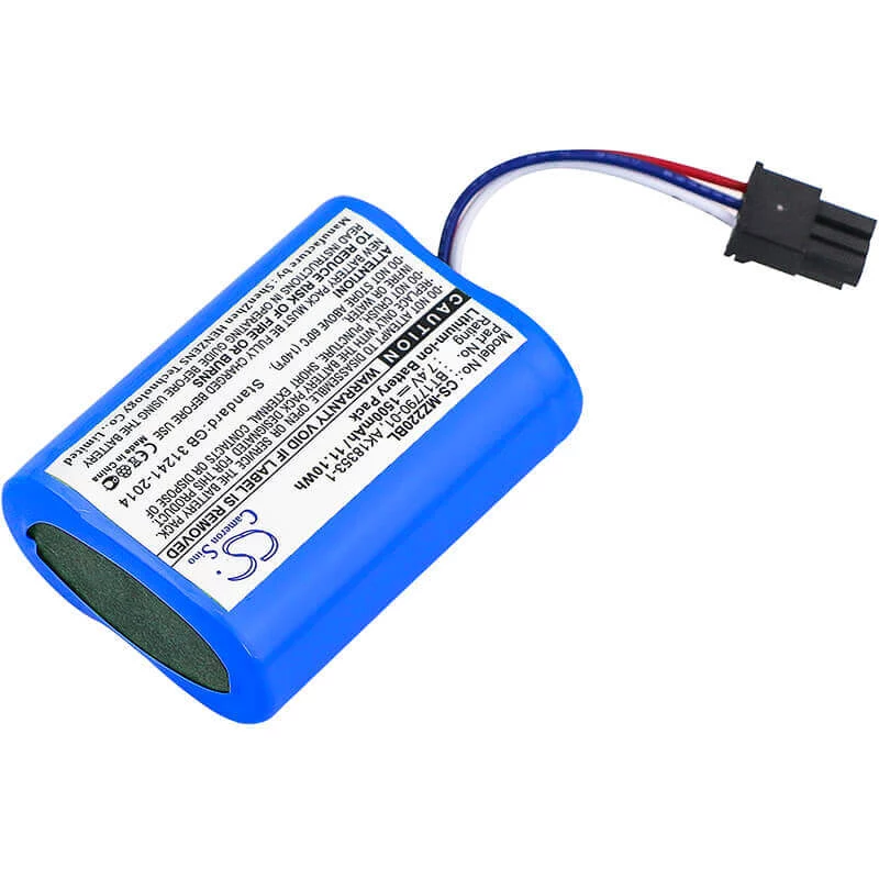 Batería de sustitución Cameron Sino para Zebra iMZ320 MZ220 MZ320 MZ420L (BT-17790-1, BT-17790-2, AK18353-1) - 7,4V 1800mAh Li-Ion