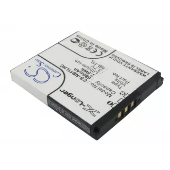 Batería de sustitución Cameron Sino NB-11L / NB-11LH para Canon PowerShot ELPH, A, serie SX - 800mAh 3,7V Li-Ion (negro)