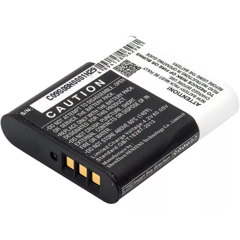 Batería de sustitución CAMERON SINO Li-90B Li-92B para cámaras Olympus (1270mAh, 3,7V, Li-Ion)