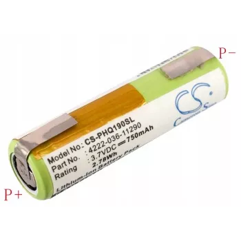 Batería de repuesto CAMERON SINO 036-11290 para afeitadora Philips Panasonic Arcitec - Ni-MH 1,2V 2100mAh