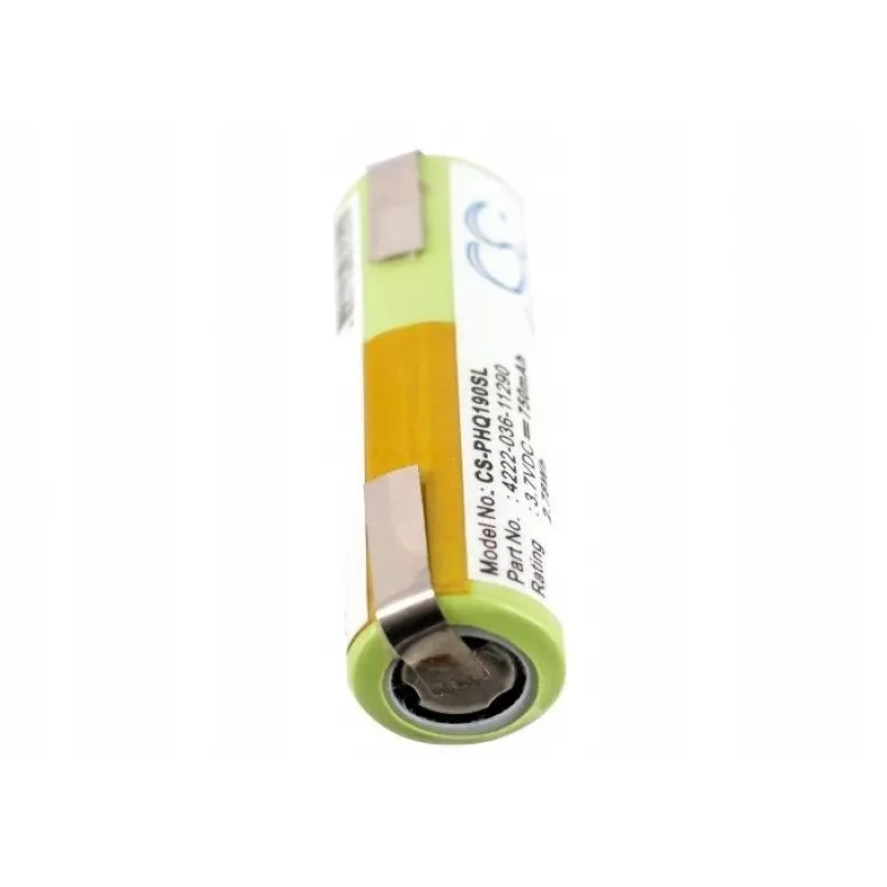 Batería de repuesto CAMERON SINO 036-11290 para afeitadora Philips Panasonic Arcitec - Ni-MH 1,2V 2100mAh