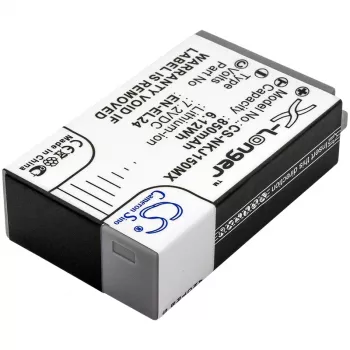 Batería de repuesto Cameron Sino CS-NKJ150MX para Nikon EN-EL24 (850mAh, 7,2V, Li-Ion)