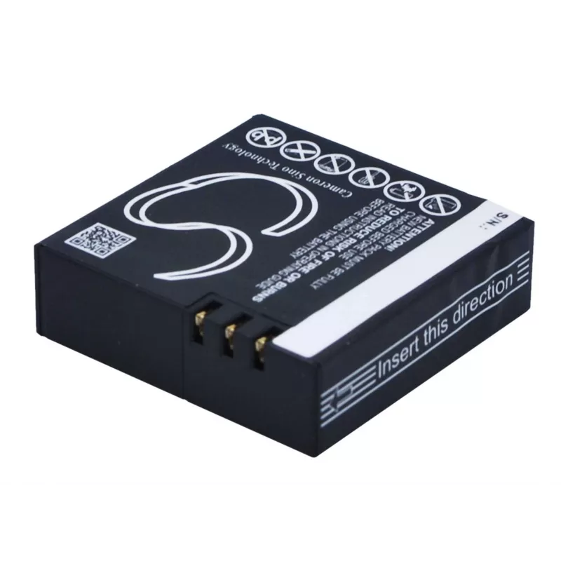 CAMERON SINO batería de repuesto AZ16-1 / AZ16 para cámara de acción Xiaomi Yi 4K / 4K+ / Lite - 1400mAh 3,85V Li-ion (CS-MUZ160MC)