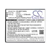 Batería Cameron Sino tipo GK40 SNN5967A SNN5967B para Motorola Moto G4 G5 E3 E4 E5 / CS-MXT160XL