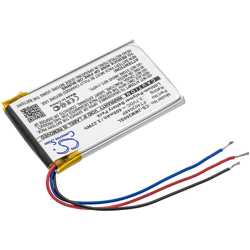 Batería de repuesto Cameron Sino FT403048P para JBL Micro 2, Micro II, Clip, Clip+