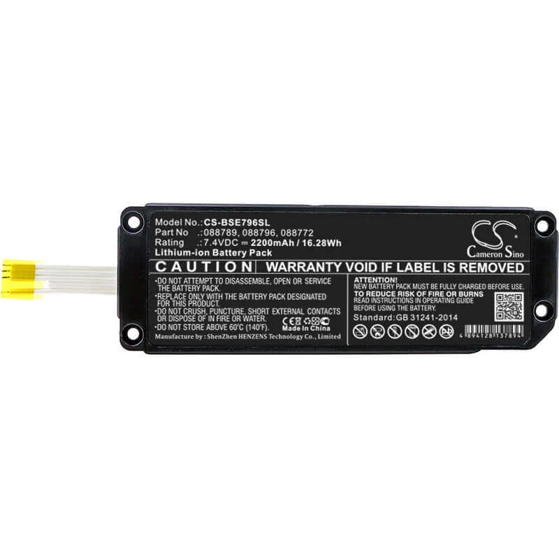 Cameron Sino batería interna de repuesto 2200mAh para Bose SoundLink Mini II - CS-BSE796SL
