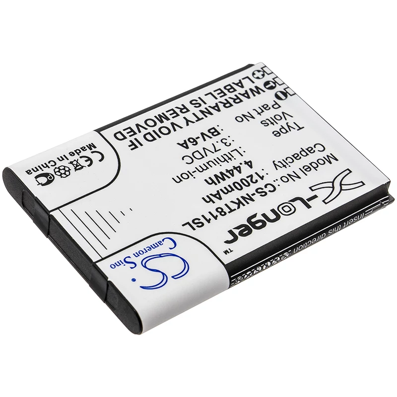 Batería Cameron Sino tipo BV-6A para Nokia 8110 4G TA-1048 TA-1059 (CS-NKT811SL)