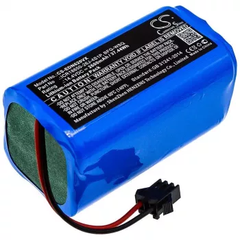 Batería CAMERON SINO tipo 10002265 Cmicr18650f8m7-4s1p para Liectroux Eufy Kitfort Deebot Polaris Ecovacs Gutrend Proscenic Genio Robojet Phicomm / CS-EDN620VX