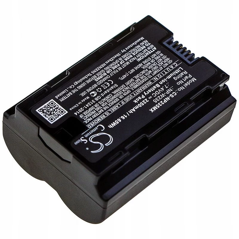 CAMERON SINO NP-W235 / NPW235 batería Li-Ion recargable para cámaras Fujifilm