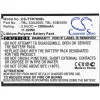 Batería de repuesto Cameron Sino CS-TTR765SL para TP-Link M7650 (2900 mAh, Li-Po, negro)