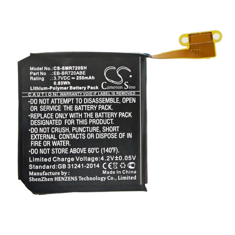 Batería Cameron Sino EB-BR720ABE para Samsung Gear S2 Classic SM-R720 SM-R732