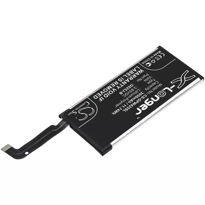 Batería CAMERON SINO tipo G025J-B para Google Pixel 4a 3050 mAh / CS-GPW425SL
