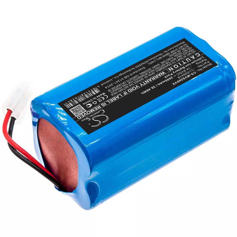 Batería CAMERON SINO tipo Li-026418 para Flyco Bobsweep Panasonic Xiaomi G1 Mi Robot Mi-g1 Spinwave Puppy Myvacbot / CS-MVS500VX