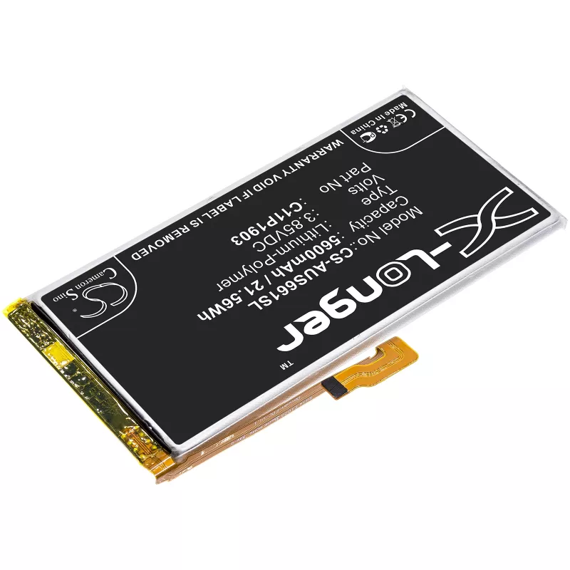 Batería CAMERON SINO tipo 0B200-03720100 C11P1903 para Asus ROG Phone 3 III ZS661KS / CS-AUS661SL