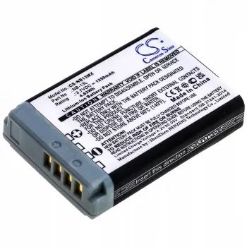 Batería de repuesto CAMERON SINO NB-13L para Canon PowerShot G5 X, G7 X, G9 X, SX620 HS, SX720 HS, SX730 HS, SX740 HS (1250mAh, 3,6V, Li-Ion)