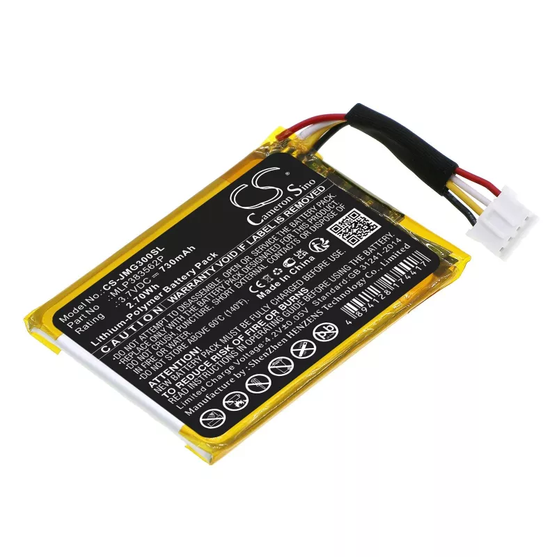 Cameron Sino MLP383562P Batería para JBL Go 3