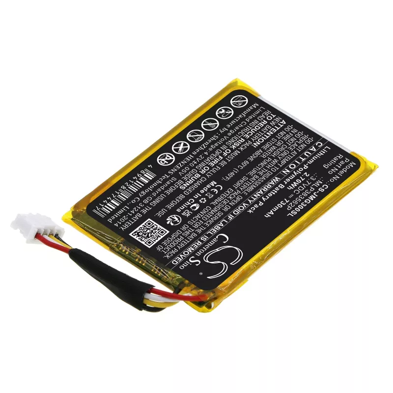 Cameron Sino MLP383562P Batería para JBL Go 3