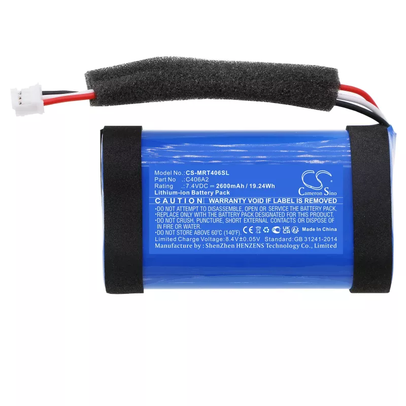 Cameron Sino C406A2 Batería para Marshall Emberton