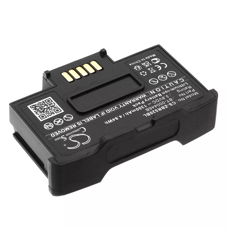 Cameron Sino batería para Zebra WR50, WS50, WS5001 - Reemplazo de BT-000446B (CS-ZBR520BL)