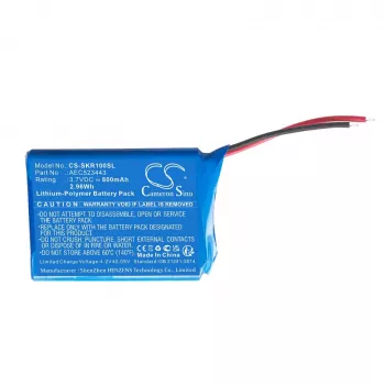 Cameron Sino CS-SKR100SL batería de repuesto para Skullcandy 2XL Ringer Soundmine X7rgfz-842 (1000mAh, 3,7V, Li-Po)