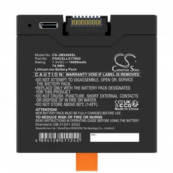 Batería de repuesto CAMERON SINO 14,4V 6000mAh para JBL Partybox Club 120, Stage 320, Xtreme 4 (CS-JMX400SL)