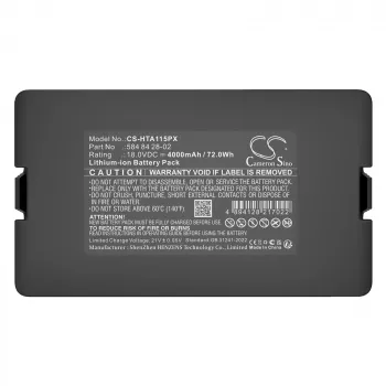 Batería CAMERON SINO Type 584 84 28-02 584 85 28-03 para Husqvarna Gardena Flymo / Cs-hta115px