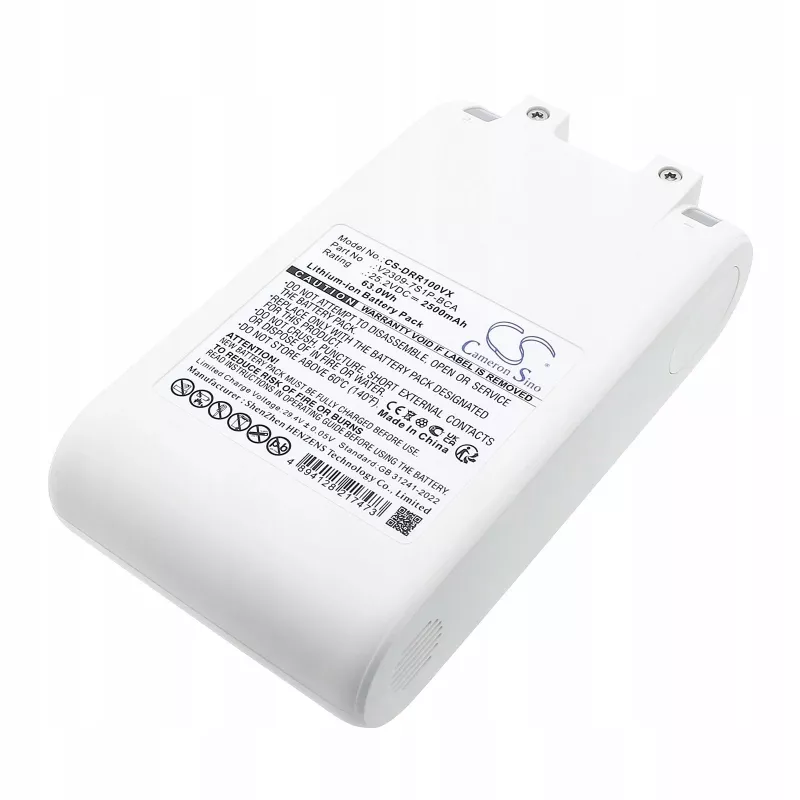 Batería de repuesto CAMERON SINO V2309-7s1p-bca para Dreame R10 R10 Pro R20 aspirador - 25,2V 2500mAh Li-Ion