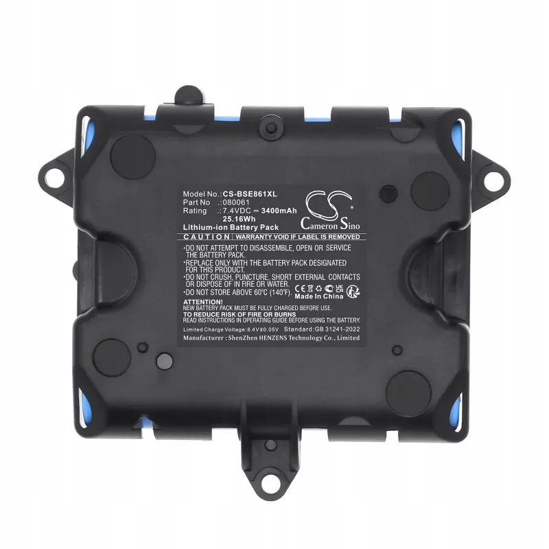 Batería Cameron Sino Type 080061 080065 829049-0210 para Bose Soundlink Revolve+ 2 / CS-BSE861XL