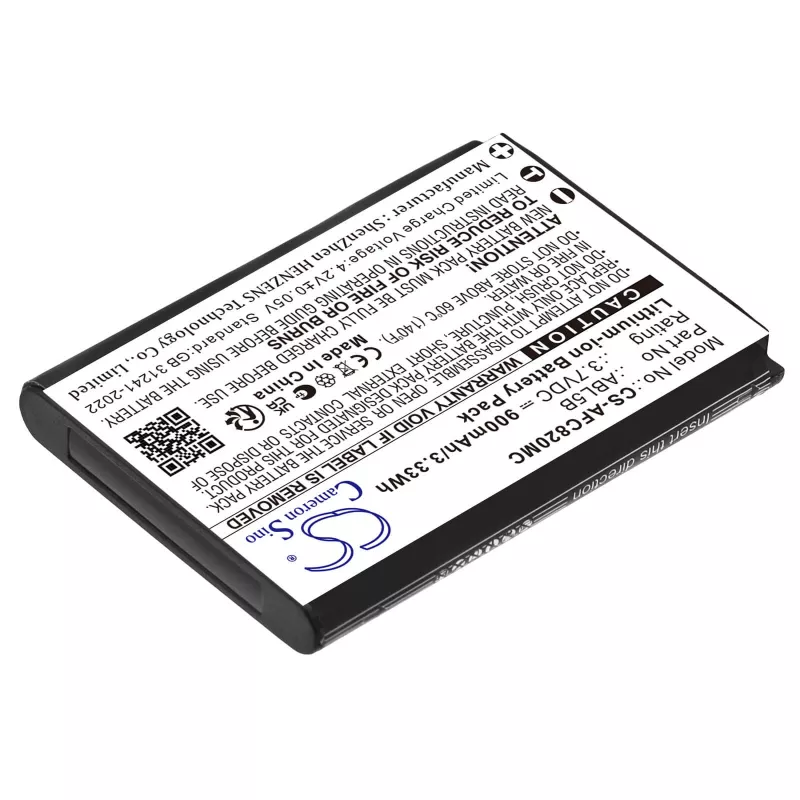 Cameron Sino batería de repuesto para cámara digital 900mAh 3,7V para Agfaphoto ABL-5B DC-8200 DC-9200