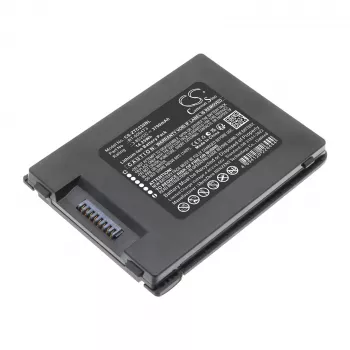 Batería de repuesto CAMERON SINO para Zebra TC22/TC27 (BT-000473, BTRY-TC2L-2XMAXX-01) - capacidad ampliada 6100mAh - negro