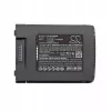 Batería de repuesto CAMERON SINO para Zebra TC22/TC27 (BT-000473, BTRY-TC2L-2XMAXX-01) - capacidad ampliada 6100mAh - negro