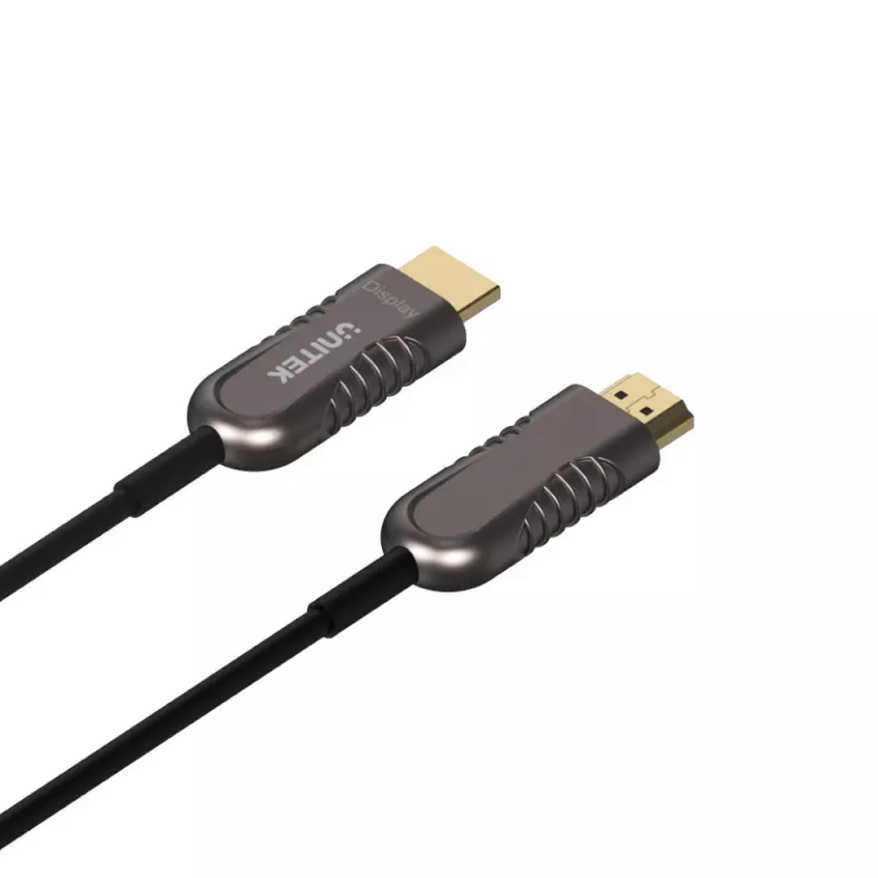 UNITEK cable óptico activo HDMI 60m Premium - negro