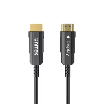 UNITEK C11072BK-30M cable óptico activo HDMI 2.0 4K 60Hz 30m negro