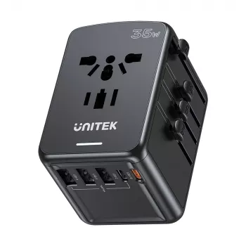 UNITEK Riad cargador de viaje PD 35W EU/US/UK/AUS
