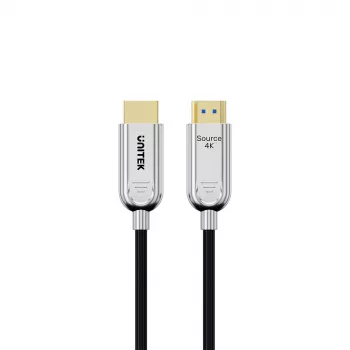 UNITEK cable óptico activo (AOC) HDMI 2.0 4K 60Hz 50m negro