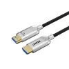 UNITEK cable óptico activo (AOC) HDMI 2.0 4K 60Hz 50m negro
