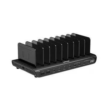 UNITEK Estación de carga 10 puertos USB-C y USB-A 240W
