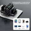 UNITEK Estación de carga 10 puertos USB-C y USB-A 240W