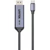 UNITEK Cable USB-C a DisplayPort bidireccional 16K 80Gbps HDR 1,8m