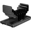 UNITEK Estación de carga inteligente 10 puertos USB-A/USB-C 120W PD 3.0 negra