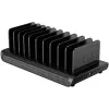 UNITEK Estación de carga inteligente 10 puertos USB-A/USB-C 120W PD 3.0 negra