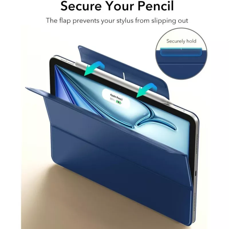 ESR Rebound Funda magnética para iPad Air 10.9 (4.ª/5.ª gen., 2020-2022) / iPad Air 11 (6.ª/7.ª/8.ª gen., 2024-2026), Azul