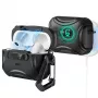 ESR Cyber FlickLock HaloLock Funda MagSafe para Apple AirPods Pro 3, Negro
