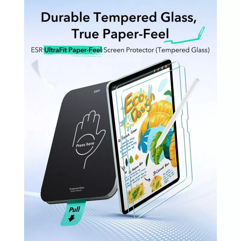 ESR Paper Feel protector de pantalla para Apple iPad Air 10,9