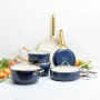 GreenPan Padova Reserve set de 6 ollas y sartenes Azul